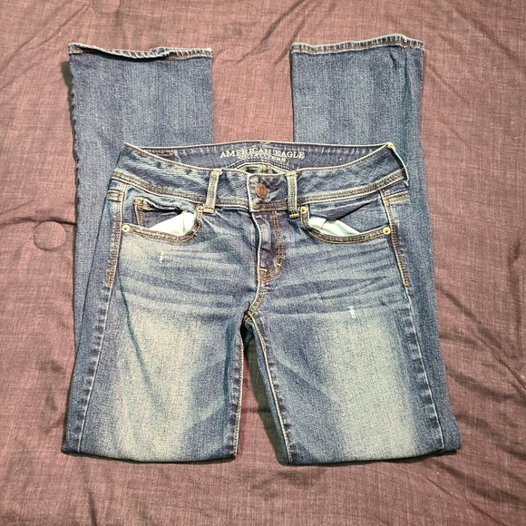 American Eagle Outfitters Denim - American Eagle Outfitters kick boot stretch jeans